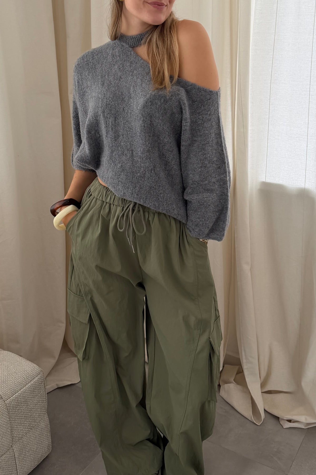 Luma cargo pants green