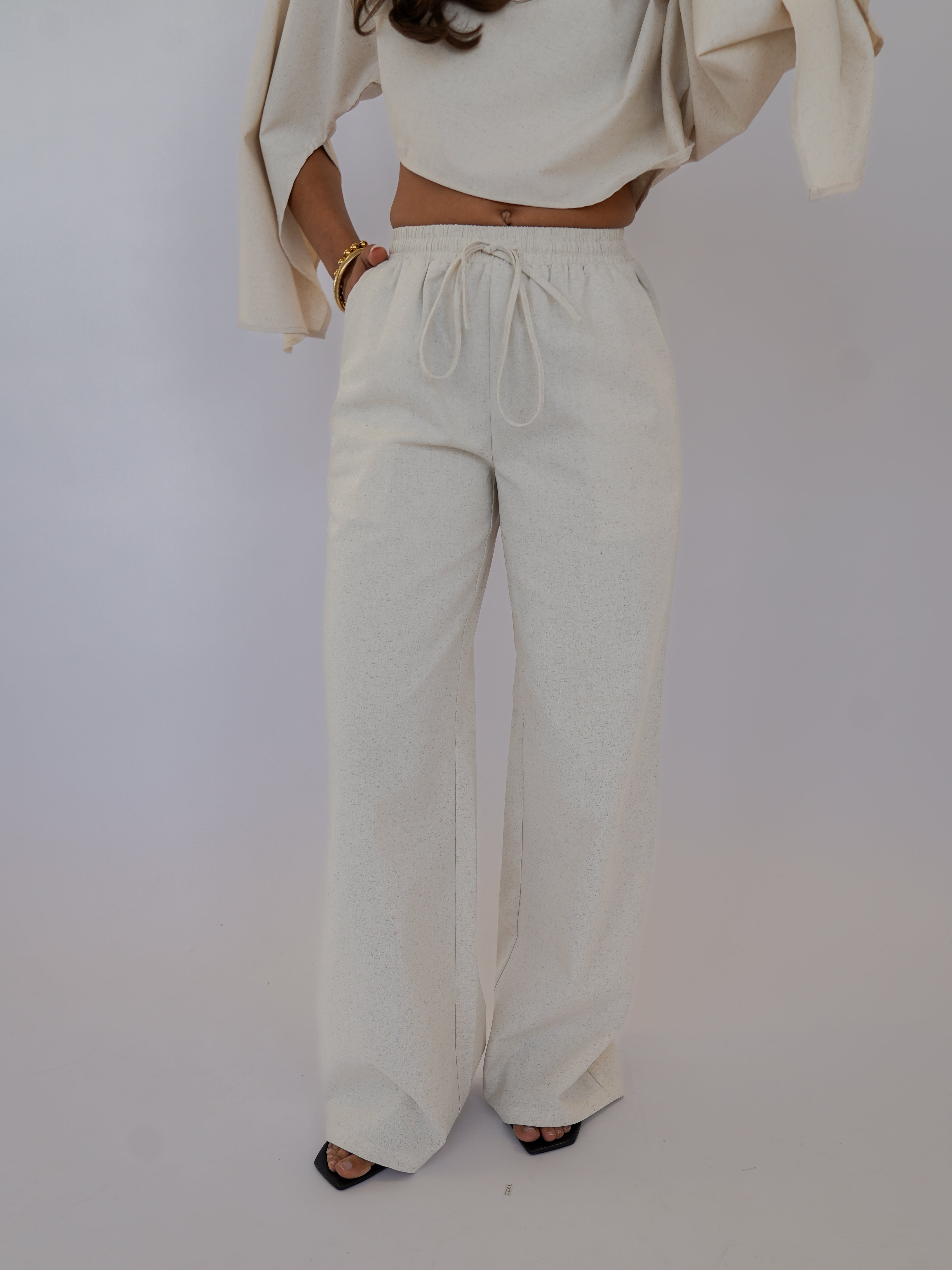 Mira broek beige