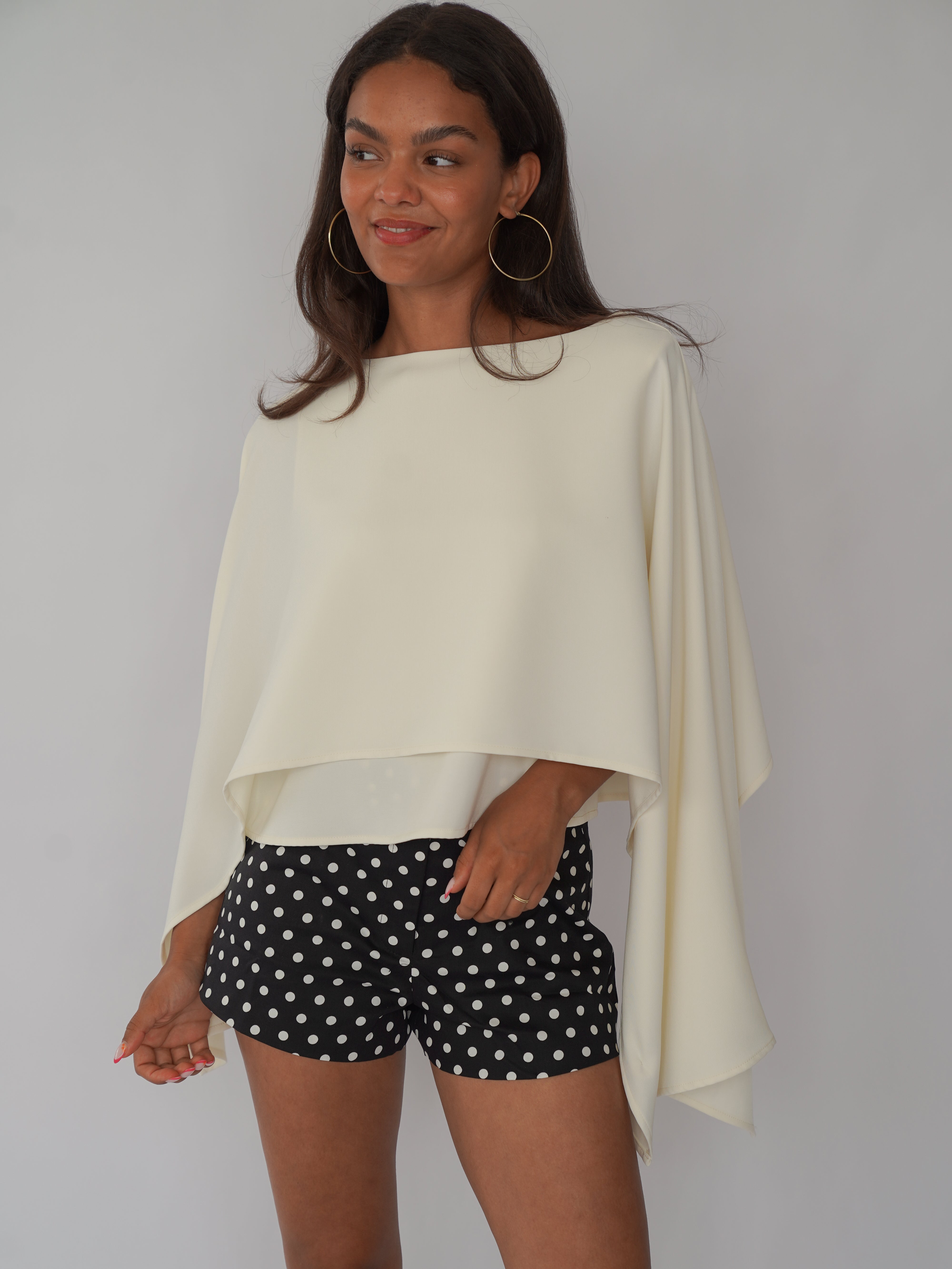 Vera top creme