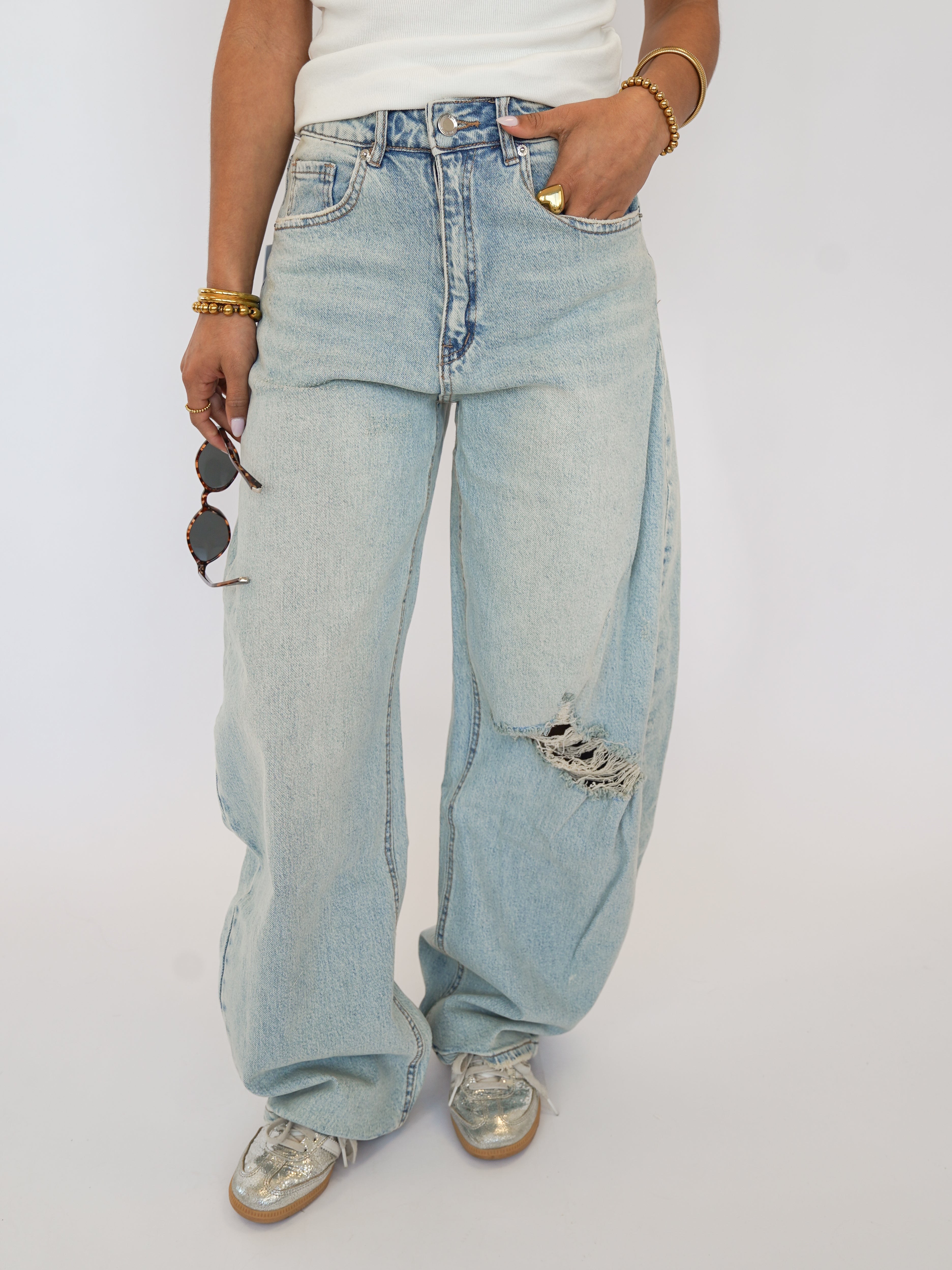 Joanna Balloon-Jeans getragen