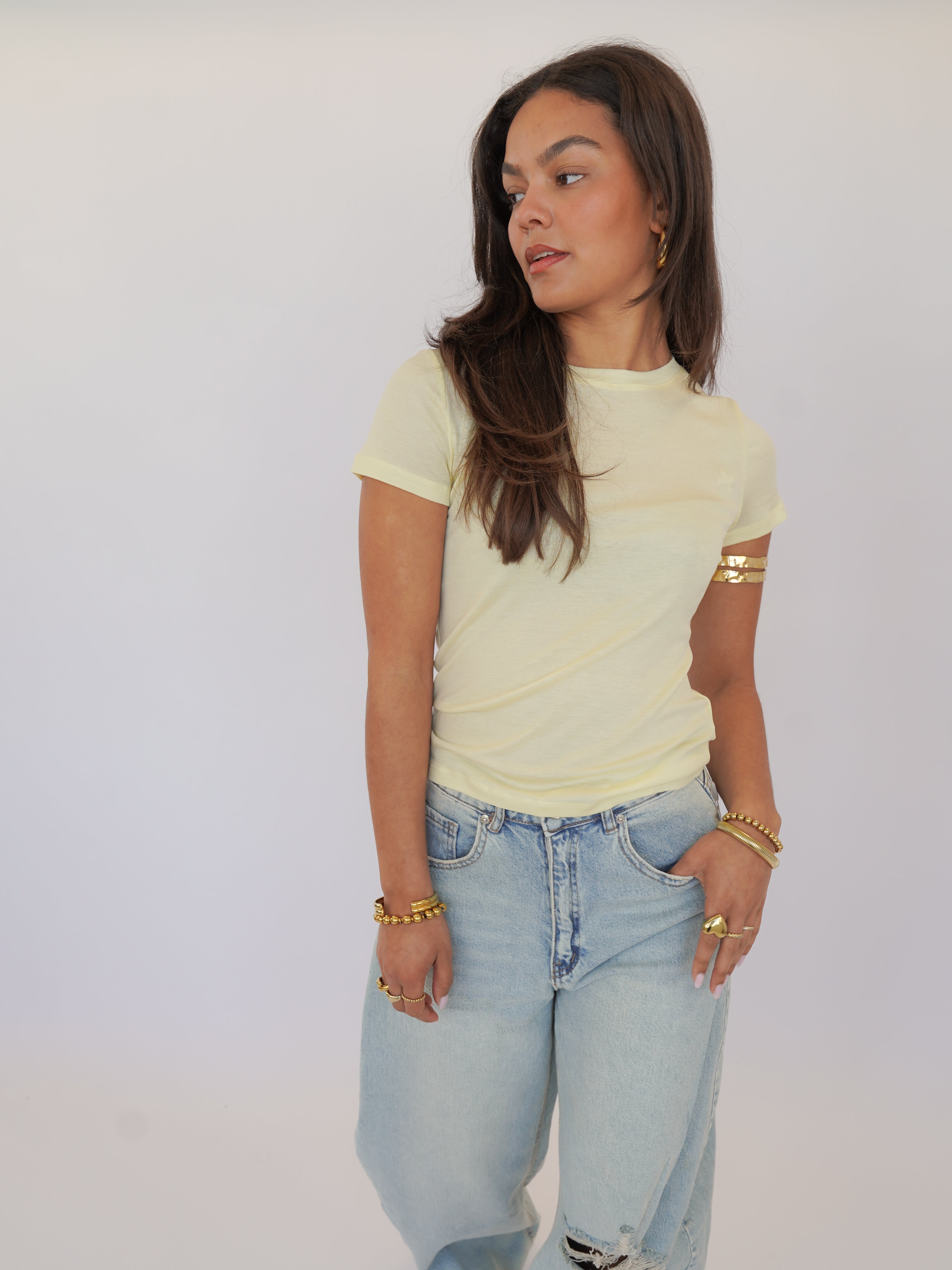 Sivara T-Shirt gelb