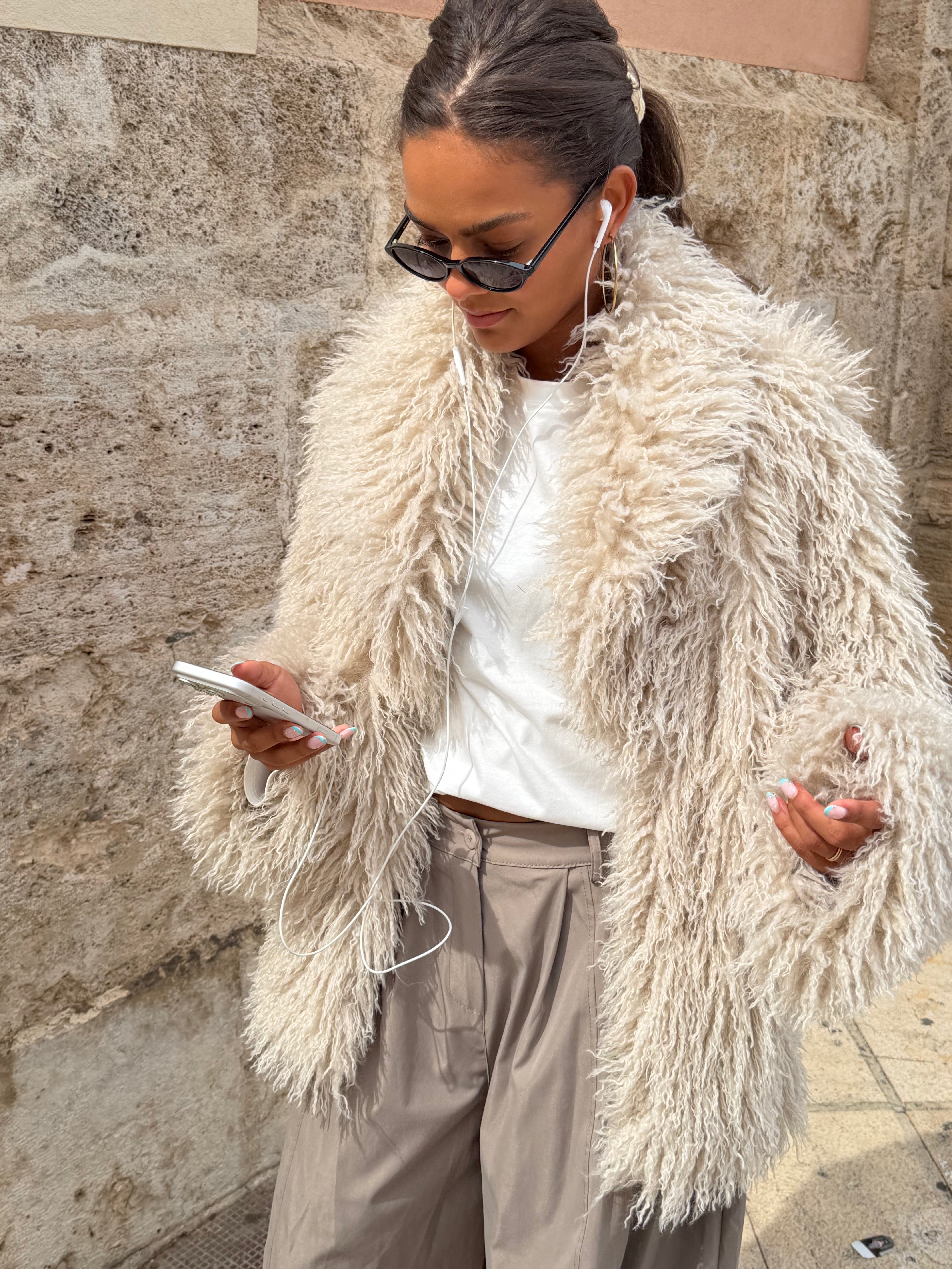 Claire coat beige