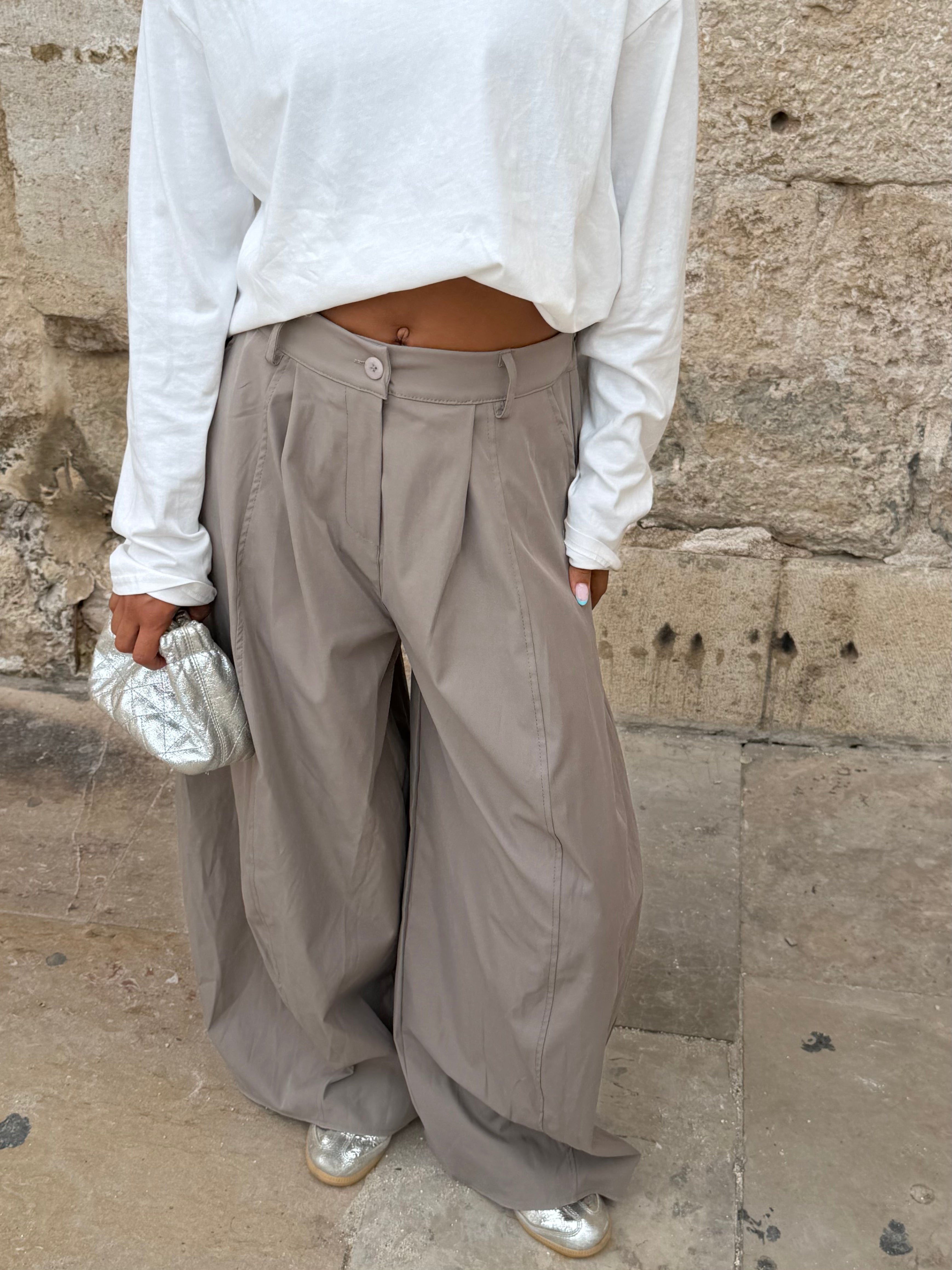 Jone pants taupe