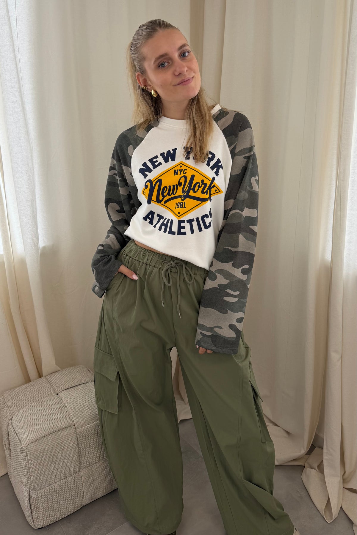 Beau longsleeve camouflage