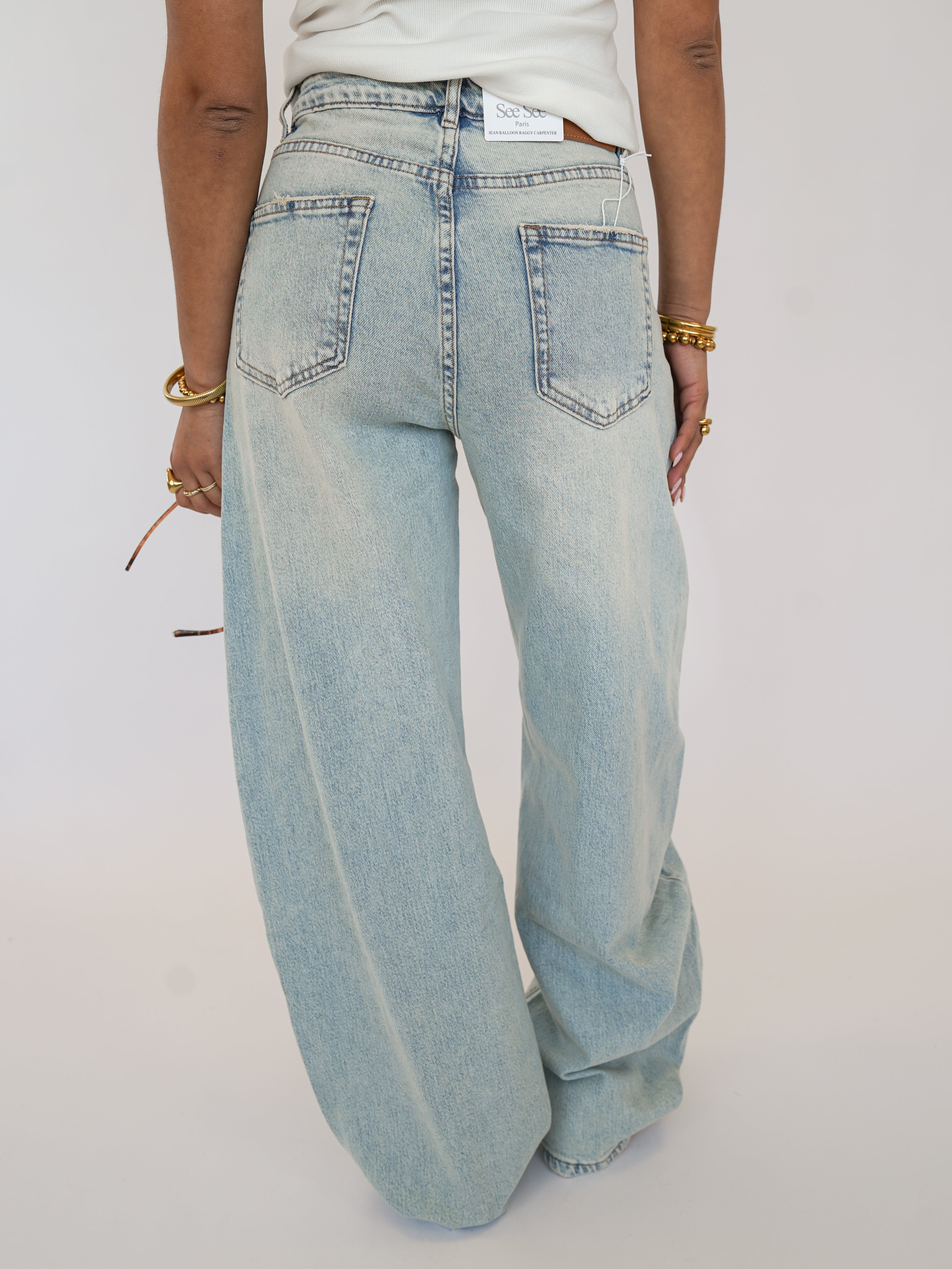 Joanna Balloon-Jeans getragen