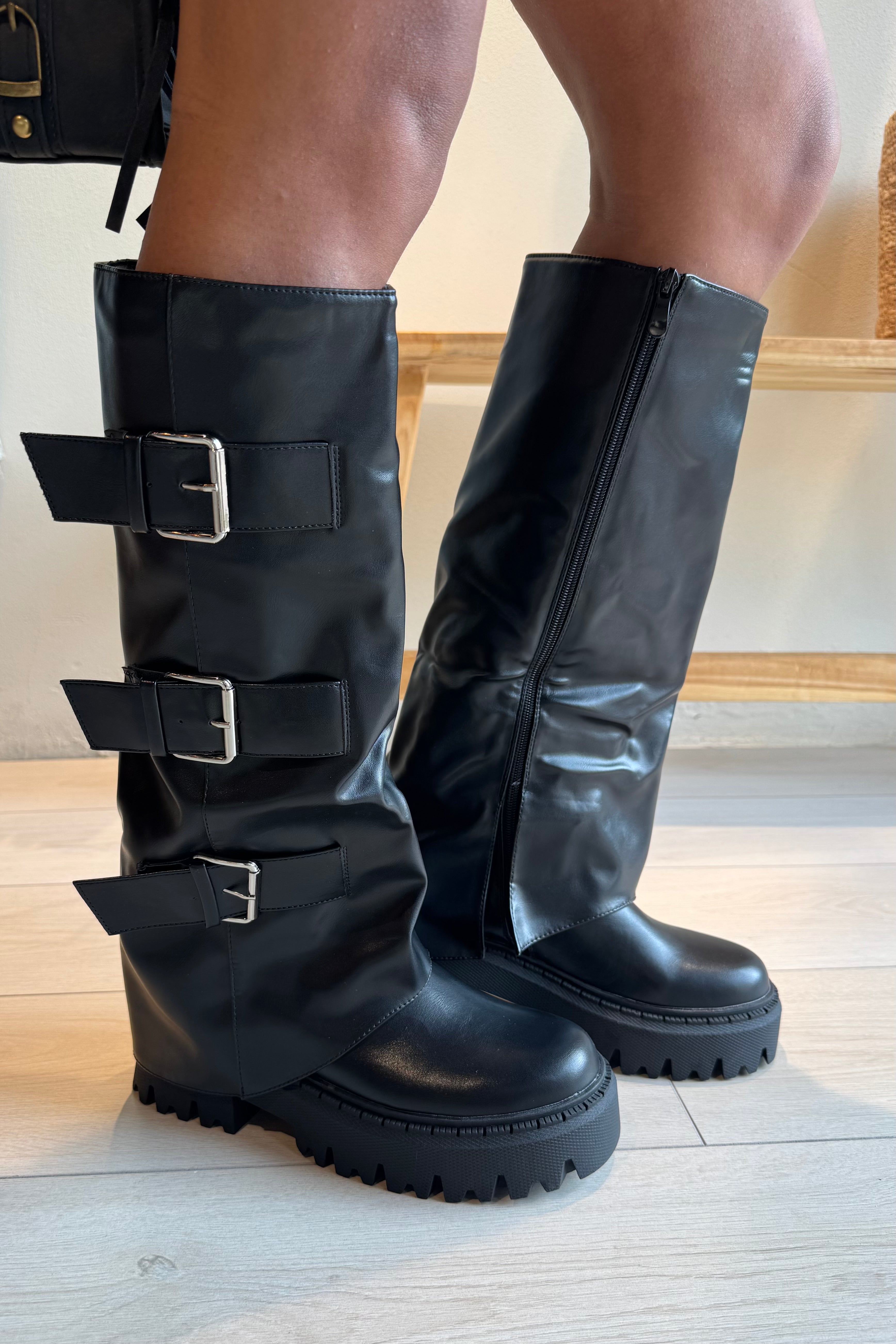 Juna Stiefel schwarz