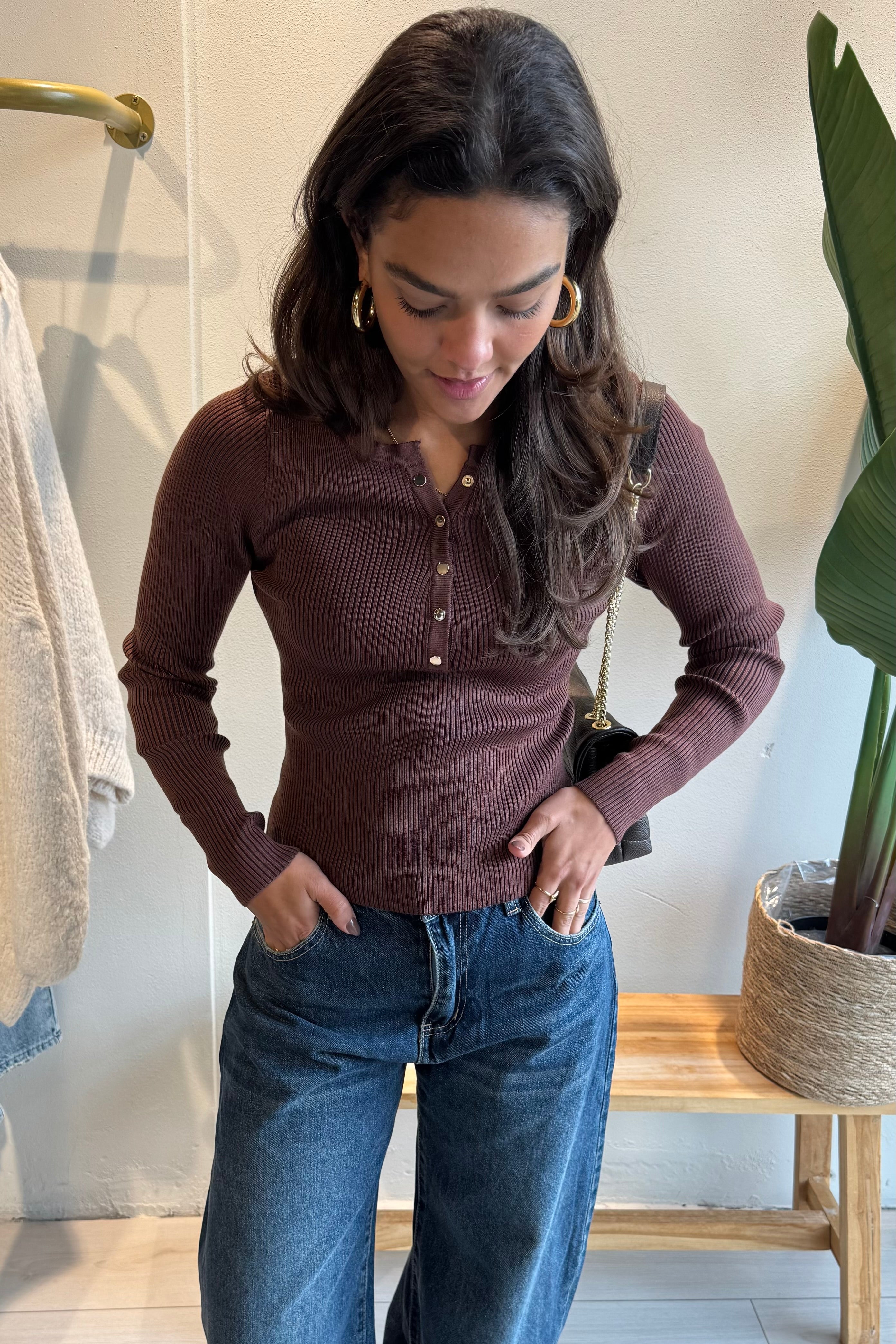 Mirelle Pullover braun