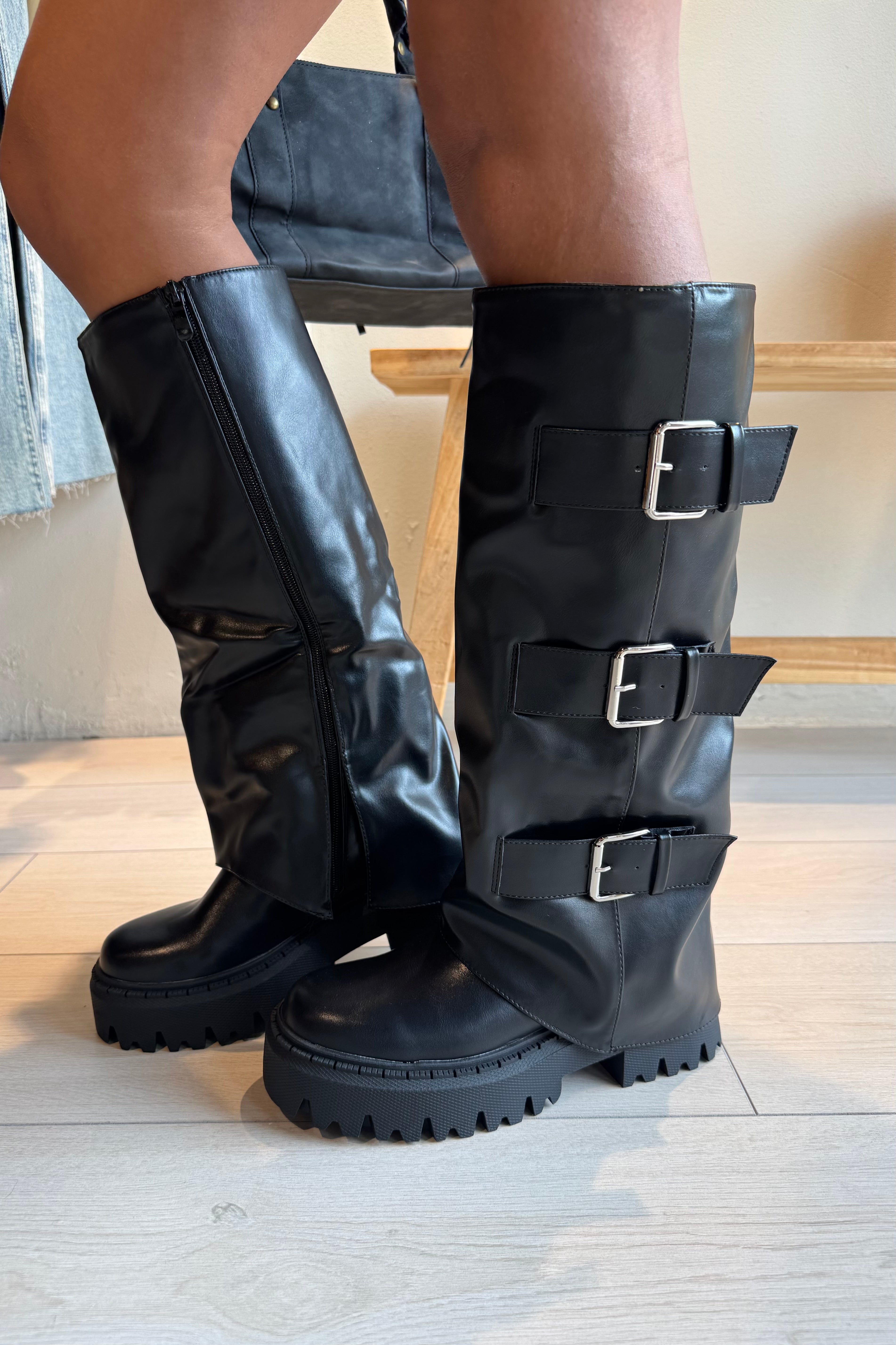 Juna Stiefel schwarz