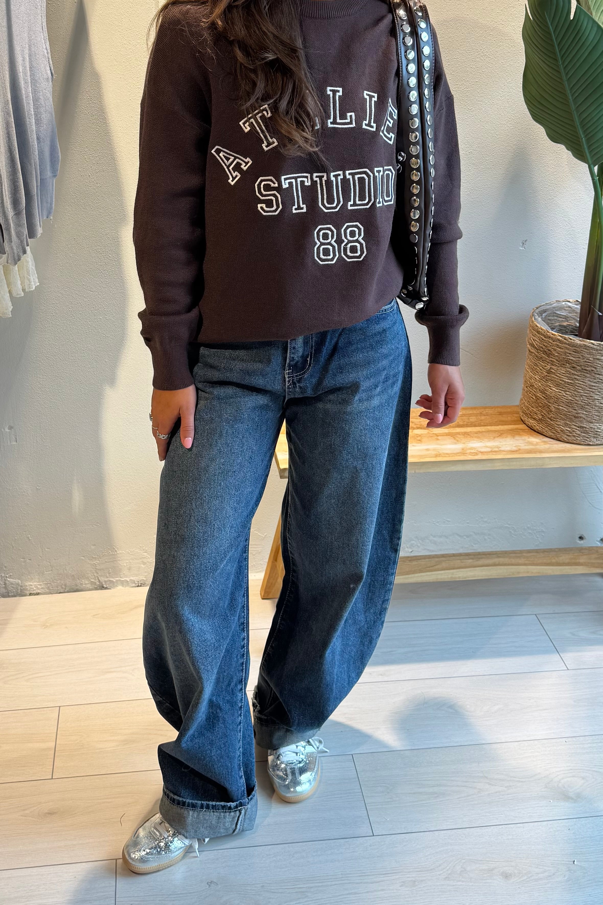 Joanna Balloon-Jeans dunkel