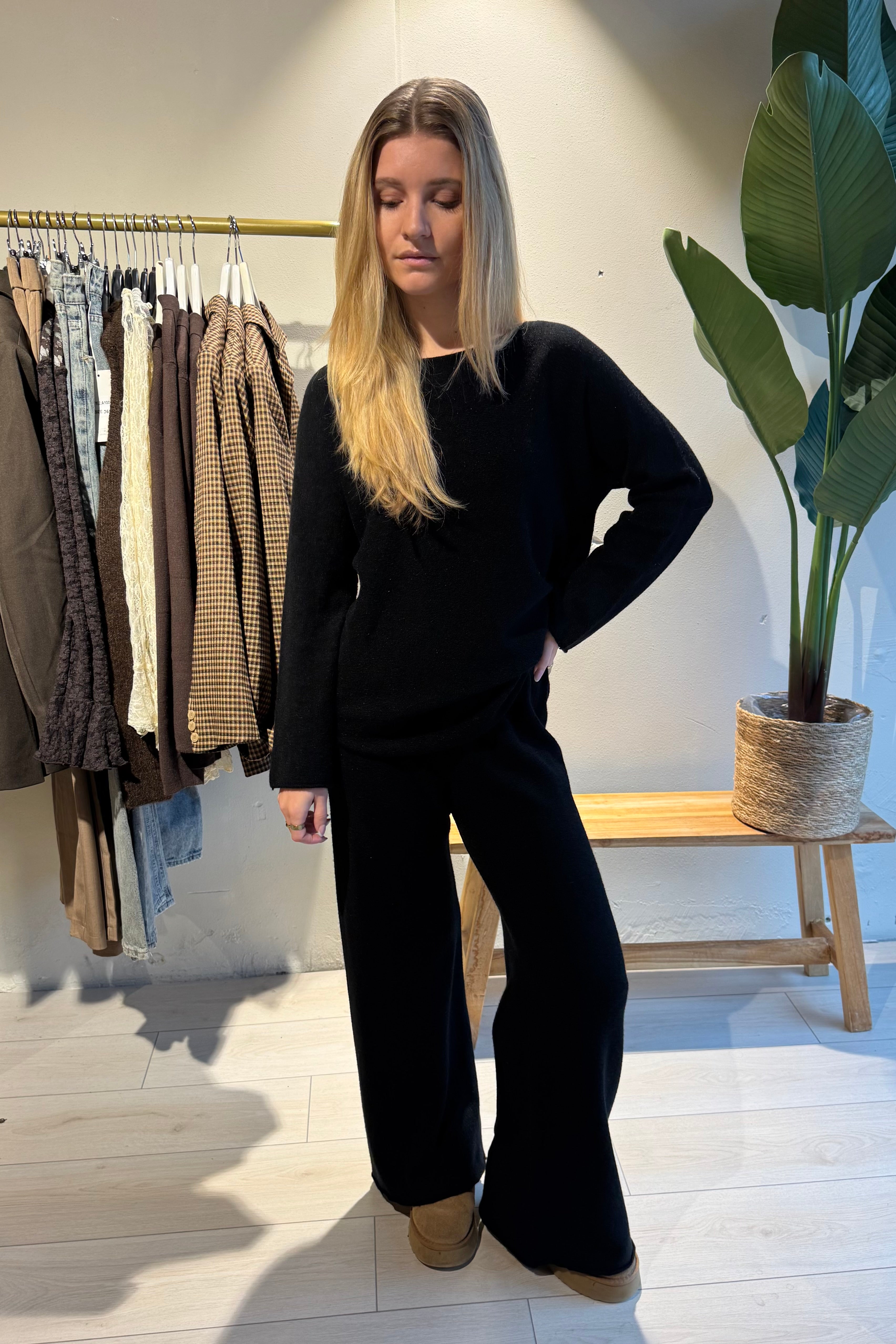 Esra Jogginganzug schwarz