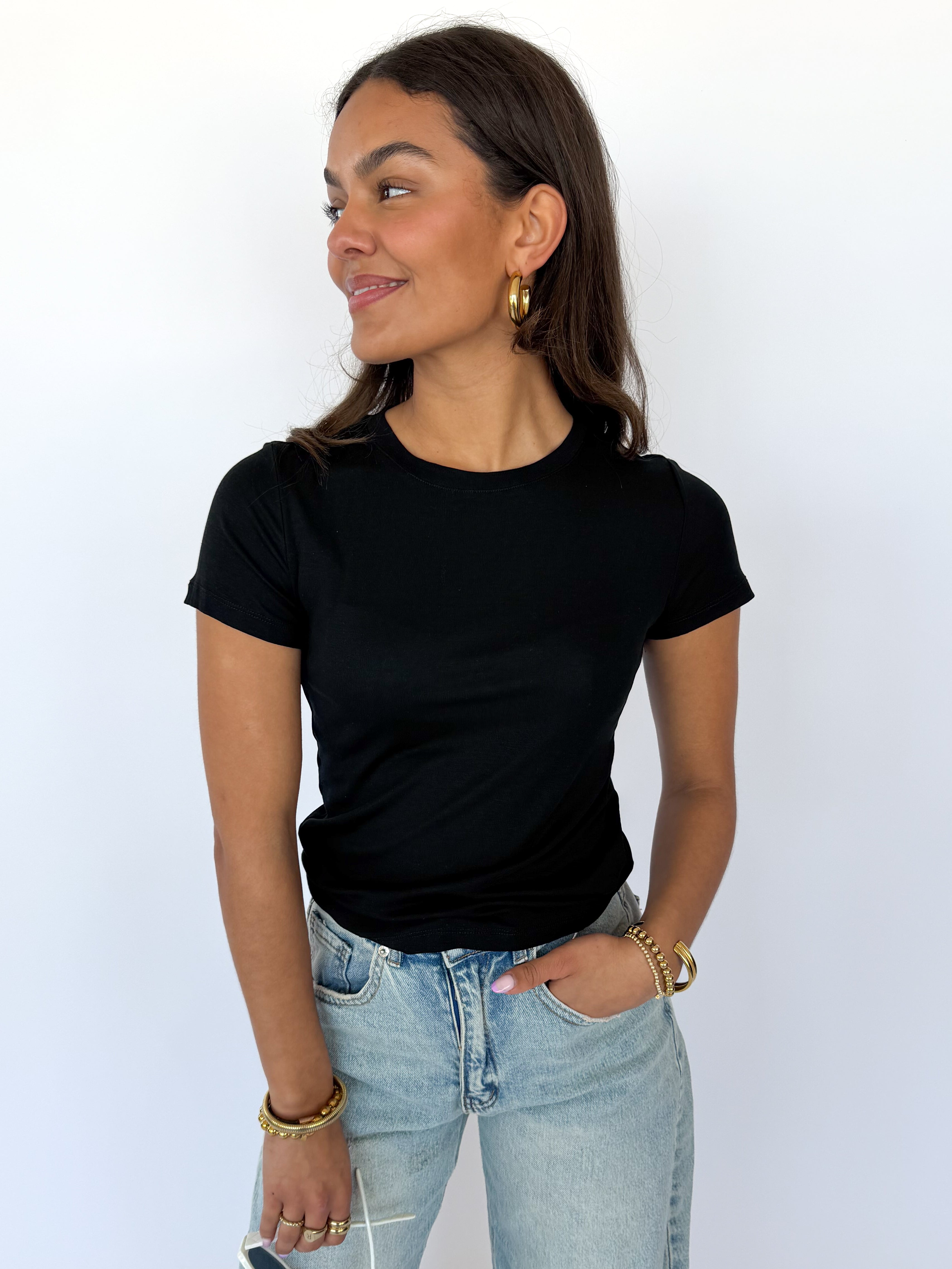 Sivara T-Shirt schwarz