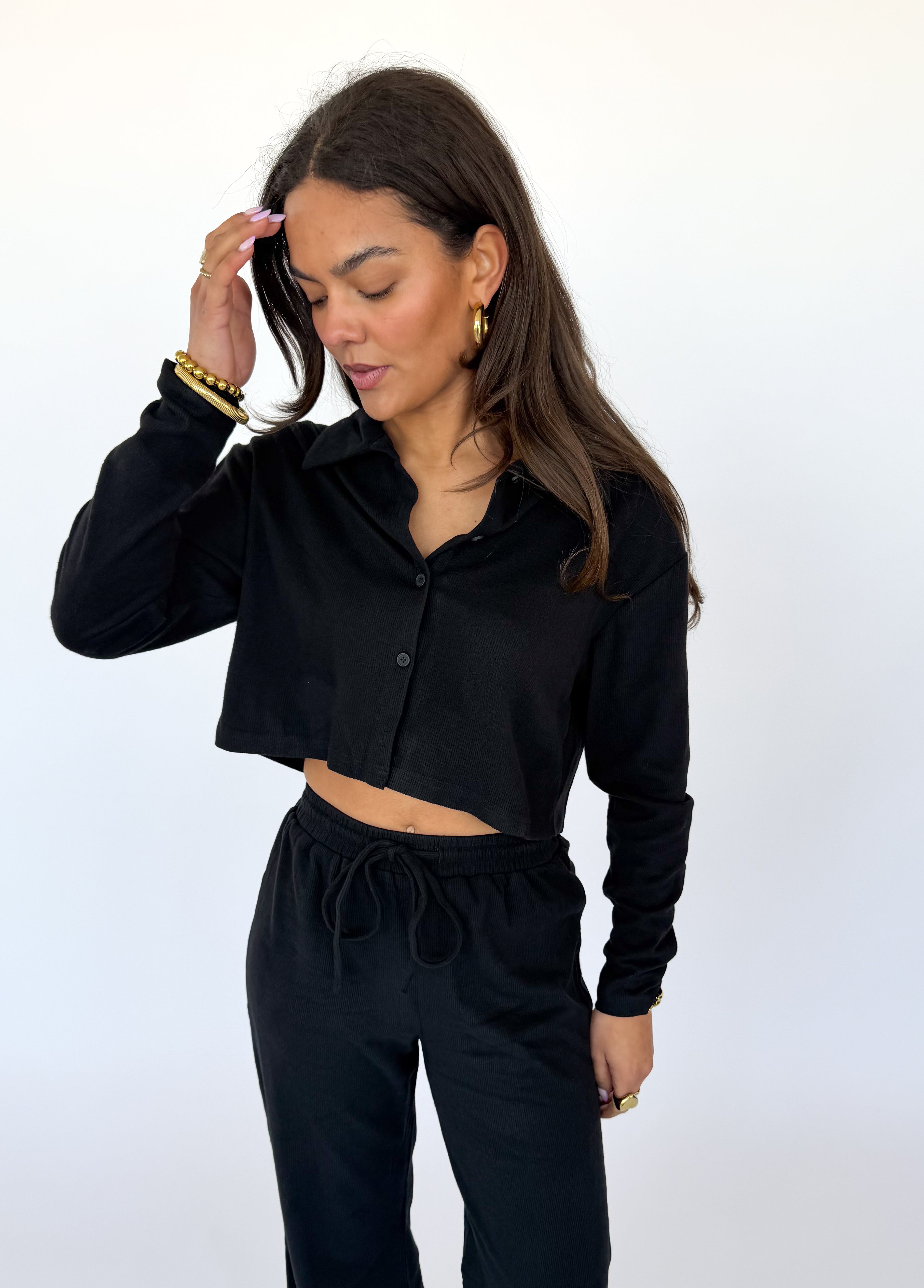 Faylin Bluse schwarz